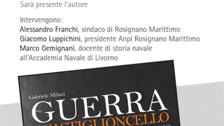 Il Tirreno: Milani presenta il libro “Guerra a Castiglioncello”