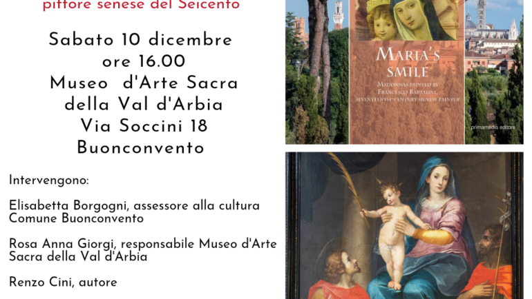 Il sorriso di Maria. Presentazione a Buonconvento